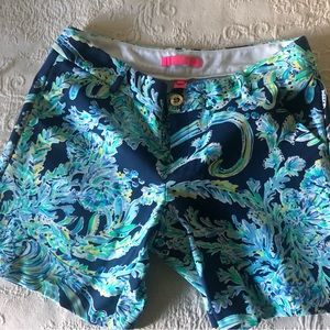 Lilly Pulitzer Resort Island Ride shorts size 8